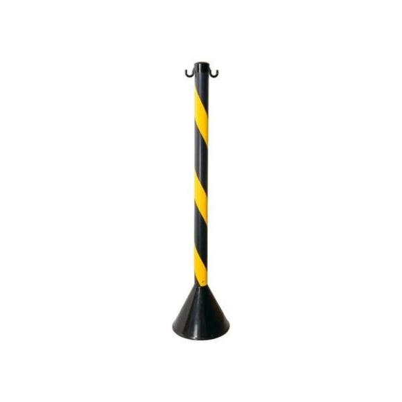 Pedestal Zebrado 90 Cm Preto/amarelo - 00